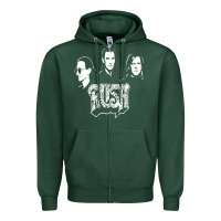 Sports Green rush Zipper Hoodie - artisFamous