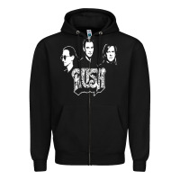 Black rush Zipper Hoodie - artisFamous