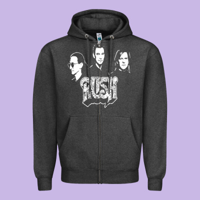Rush Zipper Hoodie Designed By Artisfamous