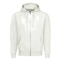 Oatmeal Heather rush Zipper Hoodie - artisFamous