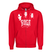 Red rush Zipper Hoodie - artisFamous