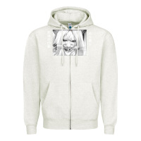 Oatmeal Heather reaper death Zipper Hoodie - artisFamous