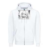 White reaper death Zipper Hoodie - artisFamous
