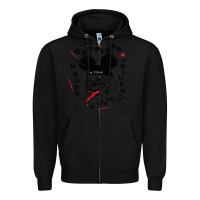 Black the growlers Zipper Hoodie - artisFamous