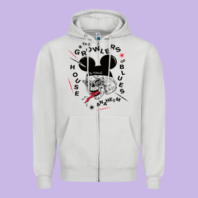 The Growlers Zipper Hoodie Designed By Artisfamous