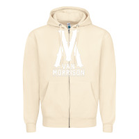 Sandshell Van Morrison Music Zipper Hoodie - artisFamous
