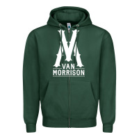 Van Morrison Music Zipper Hoodie | Teevron