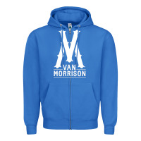 True Royal Van Morrison Music Zipper Hoodie - artisFamous