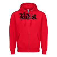 Red Van Morrison Music Zipper Hoodie - artisFamous