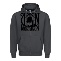 Smoke Van Morrison Music Zipper Hoodie - artisFamous