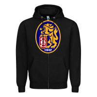 Black leones del caracas Zipper Hoodie - artisFamous