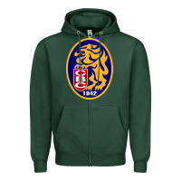 Sports Green leones del caracas Zipper Hoodie - artisFamous