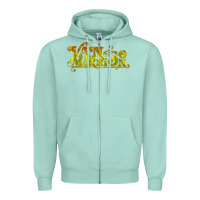 Seafoam Van Morrison Music Zipper Hoodie - artisFamous