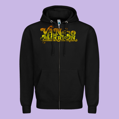 Van Morrison Music Zipper Hoodie Designed By Artisfamous
