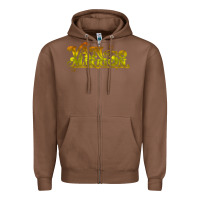 Chestnut Van Morrison Music Zipper Hoodie - artisFamous