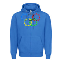 True Royal winter olympics Zipper Hoodie - artisFamous