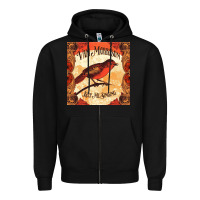 Black Van Morrison Music Zipper Hoodie - artisFamous