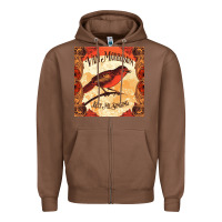 Chestnut Van Morrison Music Zipper Hoodie - artisFamous