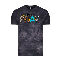 Cloud Black Just Pray Vintage Tee - RanaPortraitStore