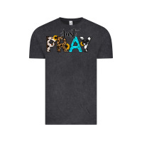 Vintage Black Just Pray Vintage Tee - RanaPortraitStore