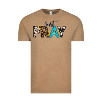 Vintage Coffee Just Pray Vintage Tee - RanaPortraitStore