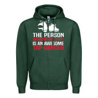 Sports Green awesome tap dancer shirt classic Zipper Hoodie - artisFamous