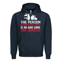 Navy awesome tap dancer shirt classic Zipper Hoodie - artisFamous