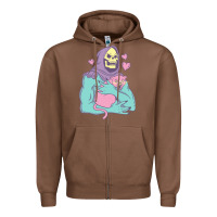 Chestnut skeletor's cat premium scoop classic Zipper Hoodie - artisFamous