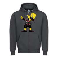Smoke dabbing bart Zipper Hoodie - artisFamous