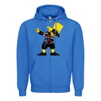True Royal dabbing bart Zipper Hoodie - artisFamous