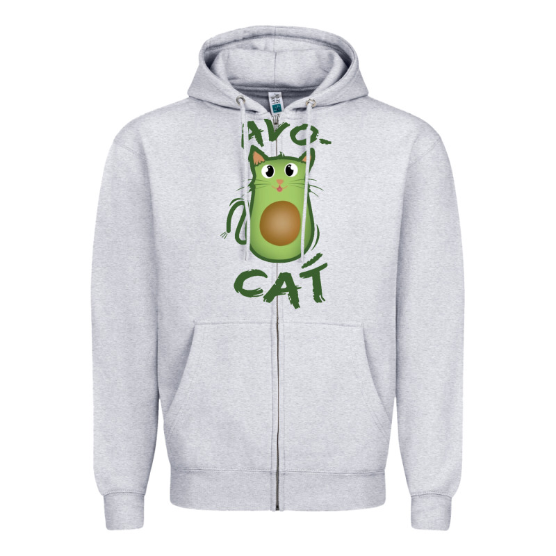 Avocat Zipper Hoodie by artisFamous | Teevron