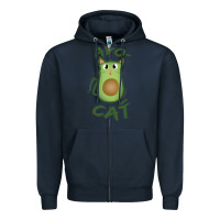 Navy avocat Zipper Hoodie - artisFamous