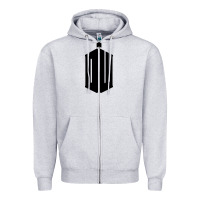 Heather Grey dr who tshirt Zipper Hoodie - artisFamous