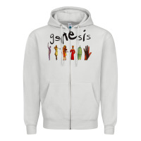 Dove Grey genesis new Zipper Hoodie - artisFamous