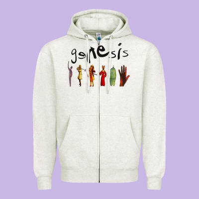 Genesis New Zipper Hoodie Designed By Artisfamous