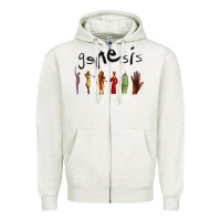 Oatmeal Heather genesis new Zipper Hoodie - artisFamous