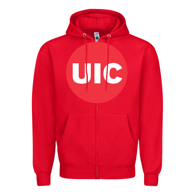 Uic College Zipper Hoodie by artisFamous | Teevron