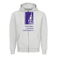 Western Illinois College Zipper Hoodie | Teevron