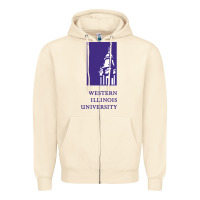 Sandshell Western Illinois College Zipper Hoodie - artisFamous