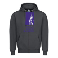 Smoke Western Illinois College Zipper Hoodie - artisFamous