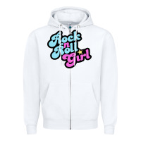 Rock N Roll Girl Zipper Hoodie | Teevron