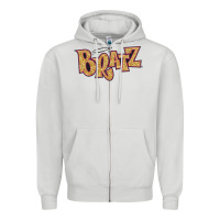 Dove Grey bratz princess Zipper Hoodie - artisFamous