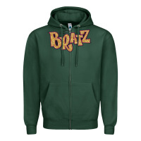 Sports Green bratz princess Zipper Hoodie - artisFamous