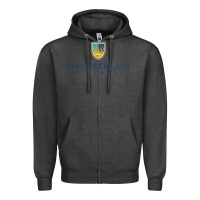Charcoal Heather Chamberlain College Nursing Zipper Hoodie - artisFamous
