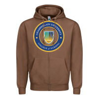 Chestnut Chamberlain Art Zipper Hoodie - artisFamous