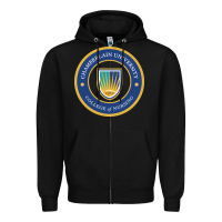 Black Chamberlain Art Zipper Hoodie - artisFamous