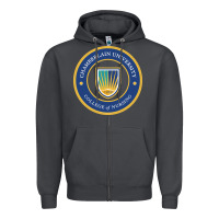 Smoke Chamberlain Art Zipper Hoodie - artisFamous
