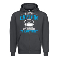 Smoke captain funny boating sailing Zipper Hoodie - artisFamous