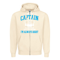 Sandshell captain funny boating sailing Zipper Hoodie - artisFamous