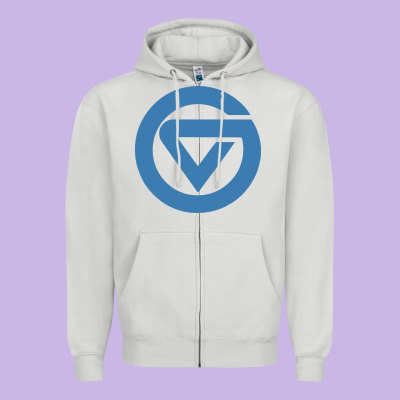 Grand Valley College Zipper Hoodie Designed By Artisfamous